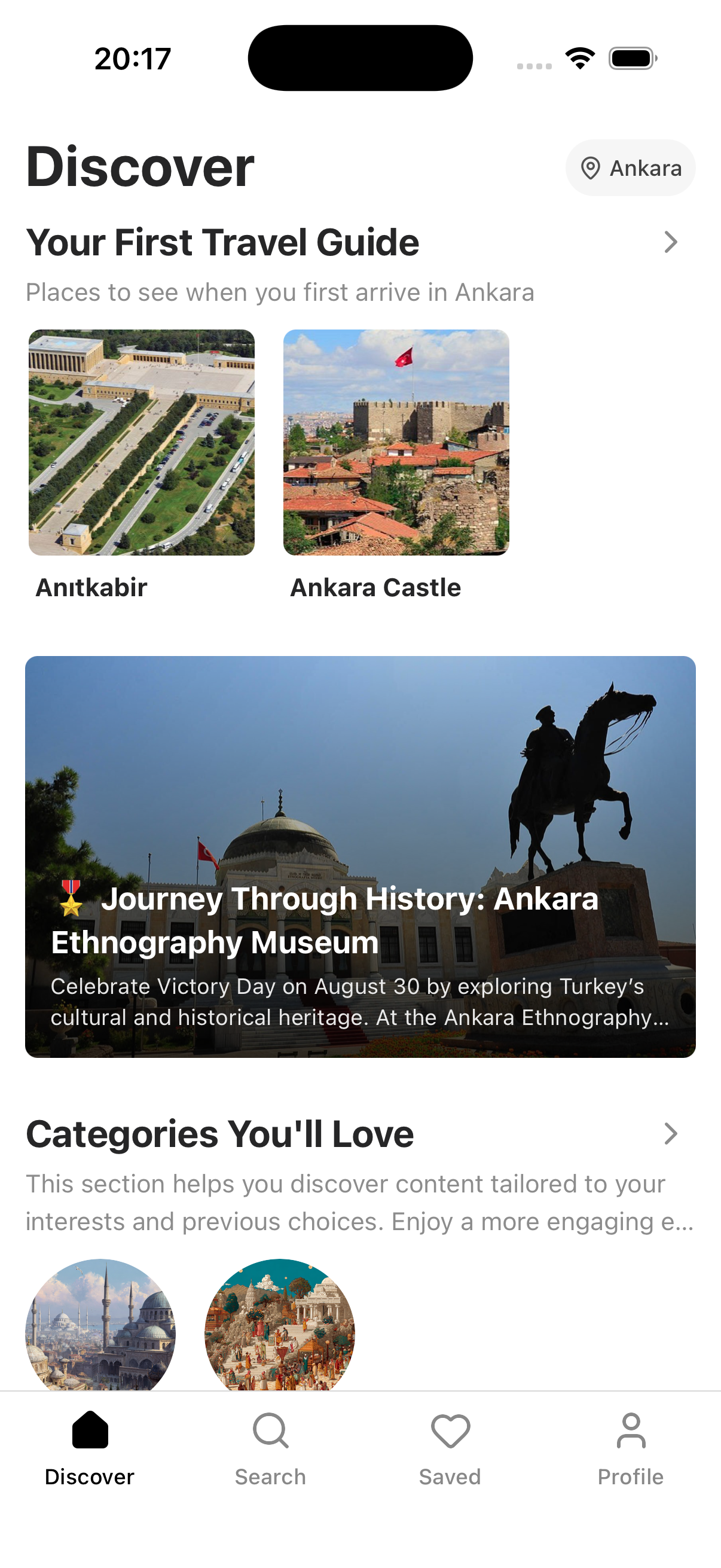 Voistep mobile app interface